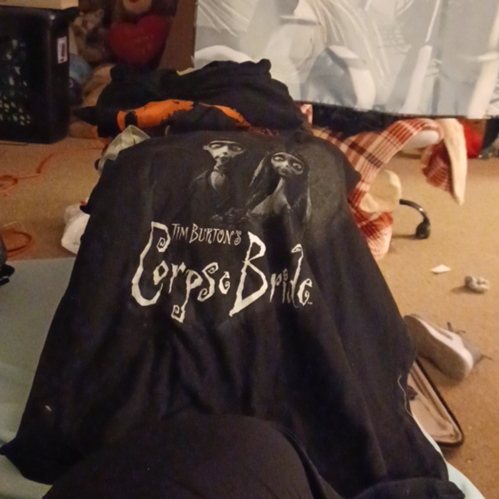 Womens muscle shirt corpse bride